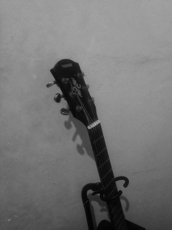 Free stock image of Guitar Black & white created by Alvin Manuela