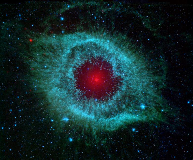 Free stock image of Comets in Helix Nebula created by Bjorgvin