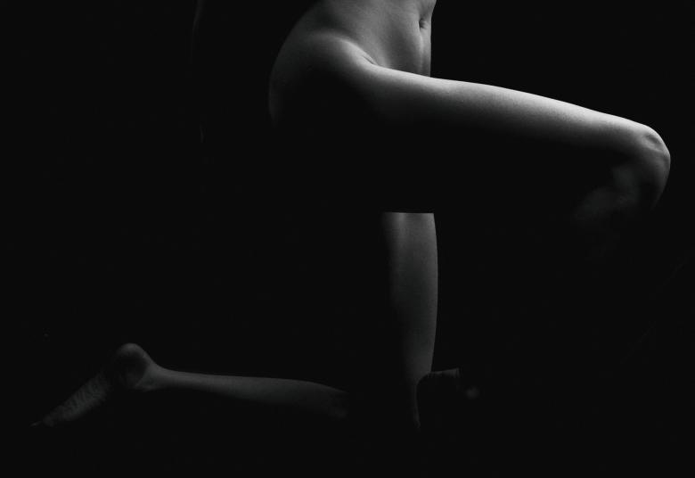 Free stock image of Female Body - Bottom Half - Monochrome created by Alexander Krivitskiy