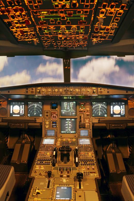 Free stock image of Airplane Cockpit created by Sahin Sezer Dincer