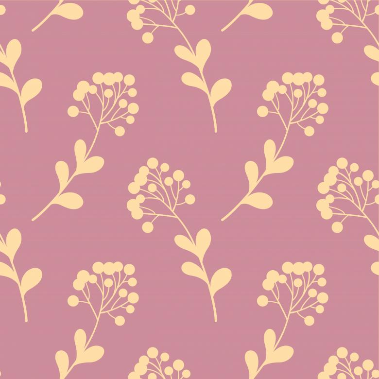 Free stock image of Pink and Yellow Floral Pattern created by Sos