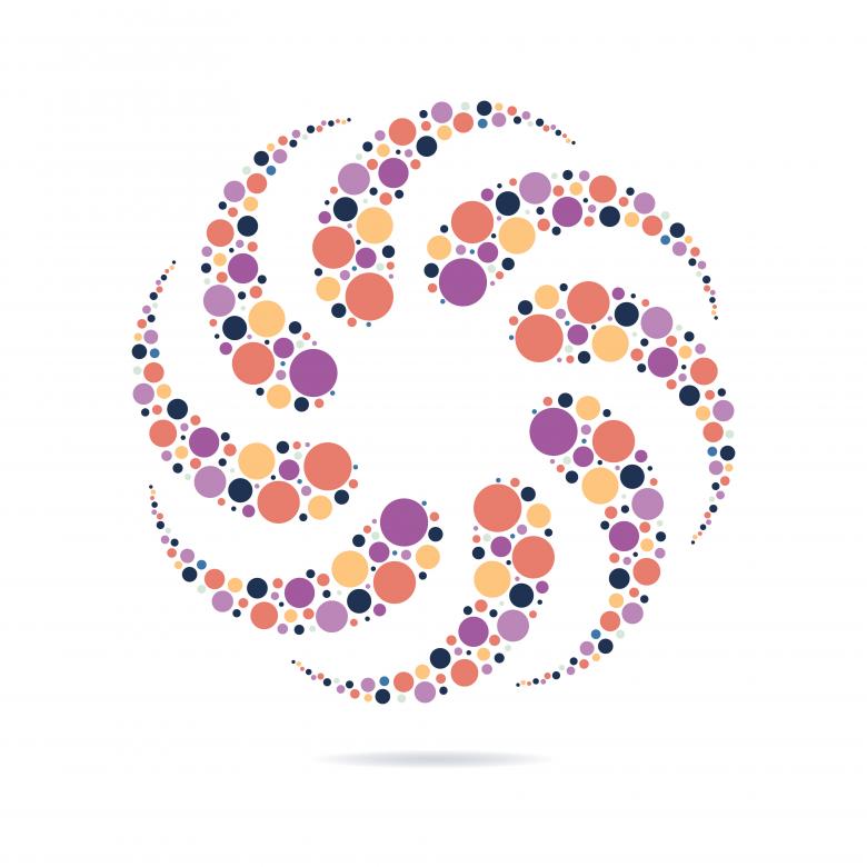 Free stock image of Circle of Circles Pattern created by Sos