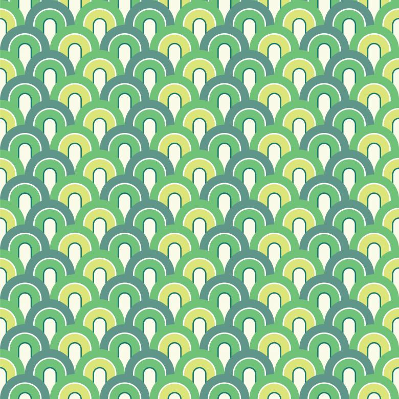 Free stock image of Green Waves Geometric Seamless Pattern created by Sos