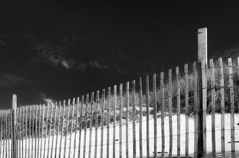 Free stock image of One more fence on the beach created by Oleg