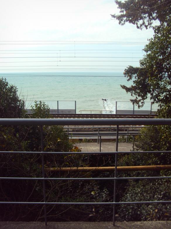 Free stock image of Coastline Beyond the Rails created by NomeVizualizzato