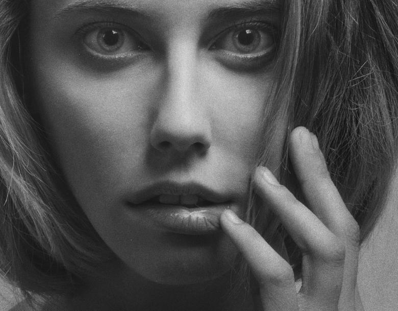Free stock image of Black and White Female - Portrait created by Alexander Krivitskiy