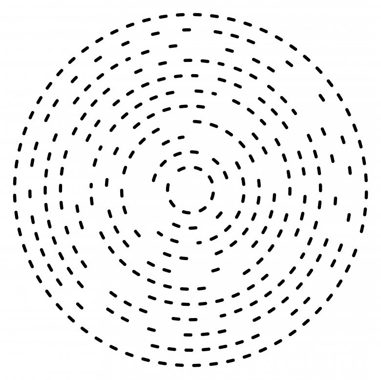 Free stock image of Radial Circular Element created by Tama Pe