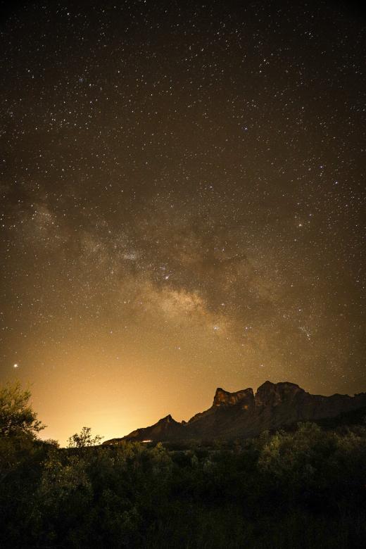 Free stock image of Milky Way in the Desert created by Jovani