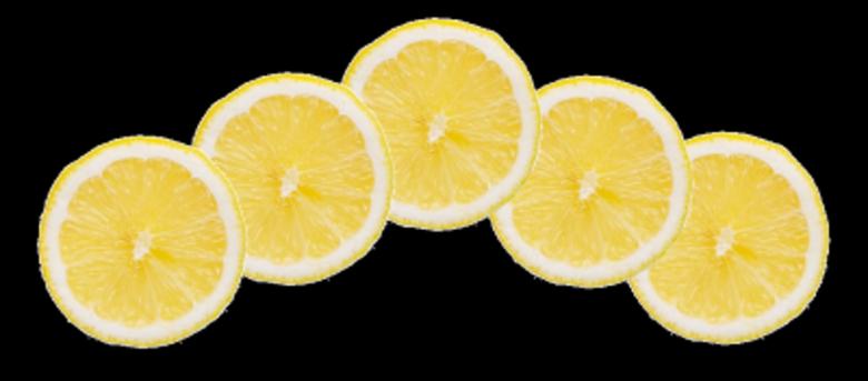Free stock image of Some lemon slice in a row created by Delobelle Théo