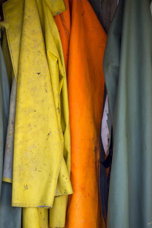 Free stock image of Oilskins created by Geoffrey Whiteway