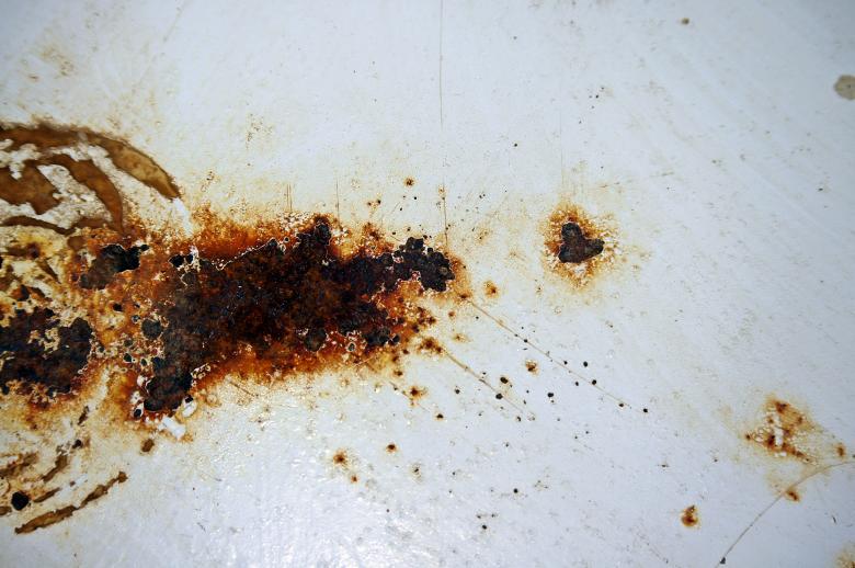 Free stock image of Rust on White Background created by Eros Ciaiolo
