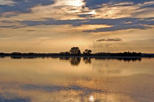 Lake Sunset Reflections