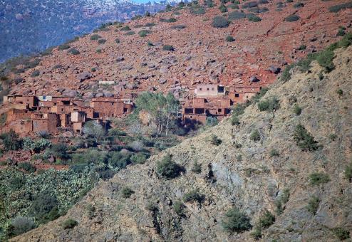 Village In The Atlas Mountains