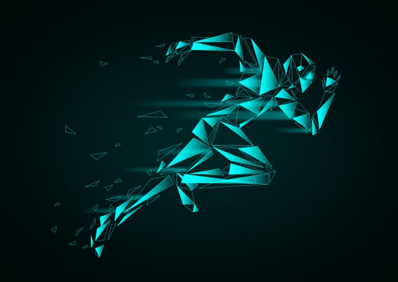 Free stock image of Bionic Runner - Digital Twin - Rise of the Robots created by Jack Moreh