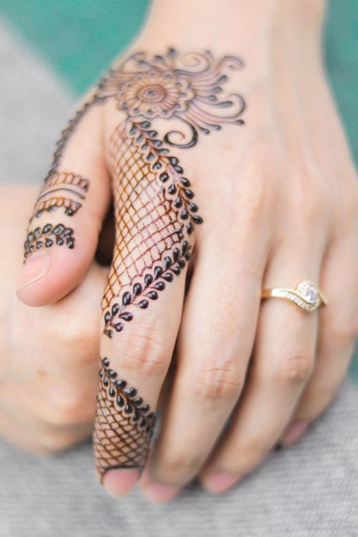 Free stock image of Beautiful Henna Design created by Mehndi Training Center