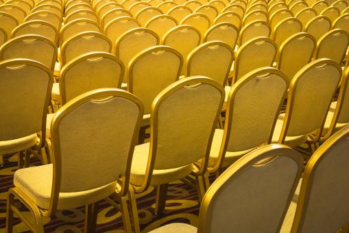 Rows of Arranged Chairs - Free Stock Photo