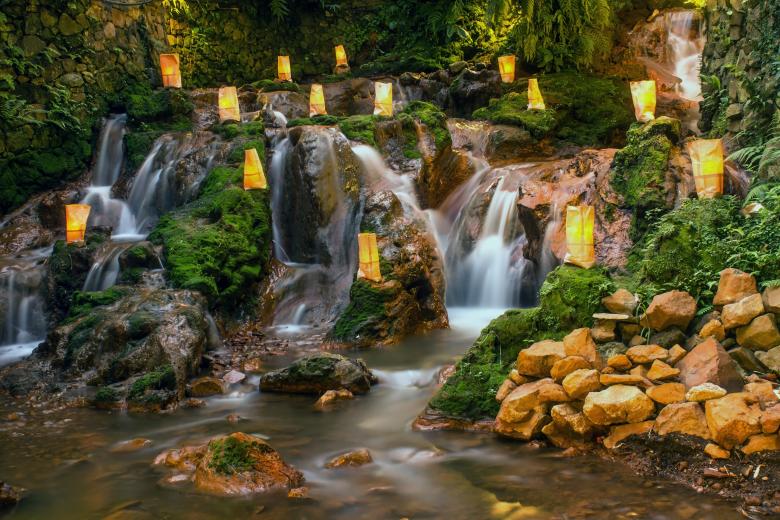 Free stock image of Nature with a waterfall created by sapiduduk