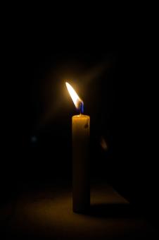 Candlelight in the night - Free Stock Photo