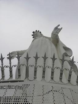 Free Stock Photo of Our Lady Sculpture in Harissa, Lebanon