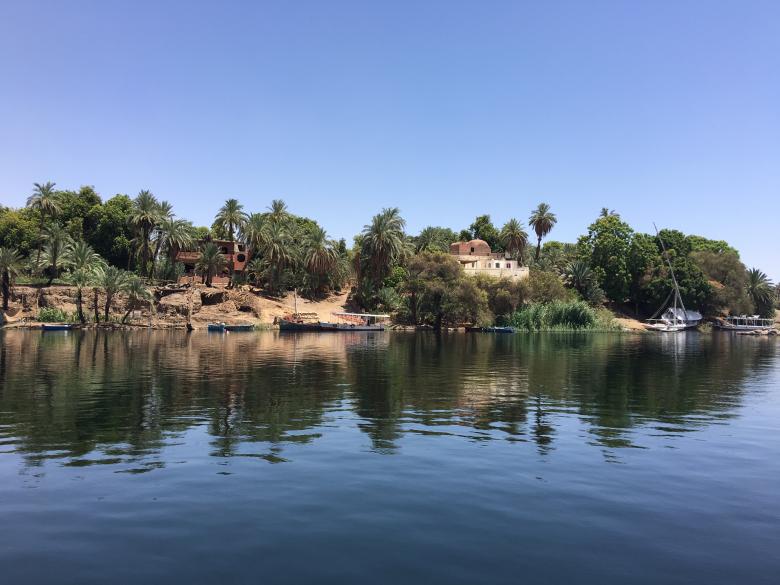 Free stock image of Aswan Nile River Landscape created by Karem