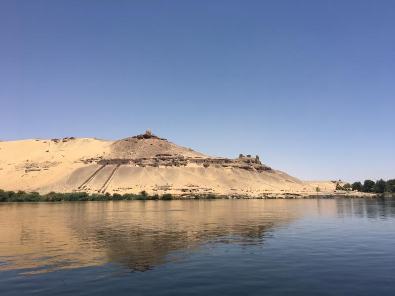 Free stock image of Aswan Nile River created by Karem