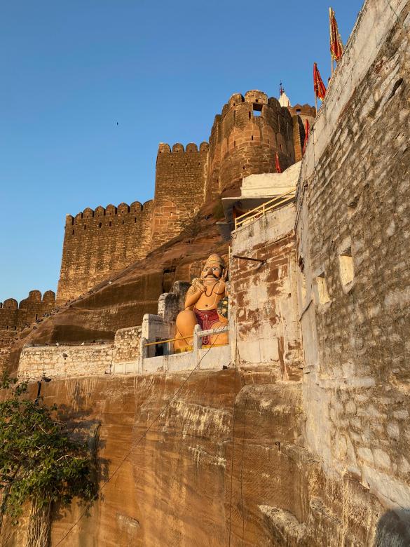 Free stock image of Mehrangarh Fort Walls created by Atul Saini