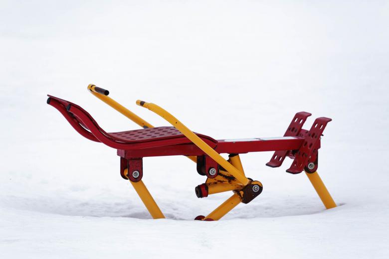 Free stock image of Snow covered exercise equipment created by Geoffrey Whiteway
