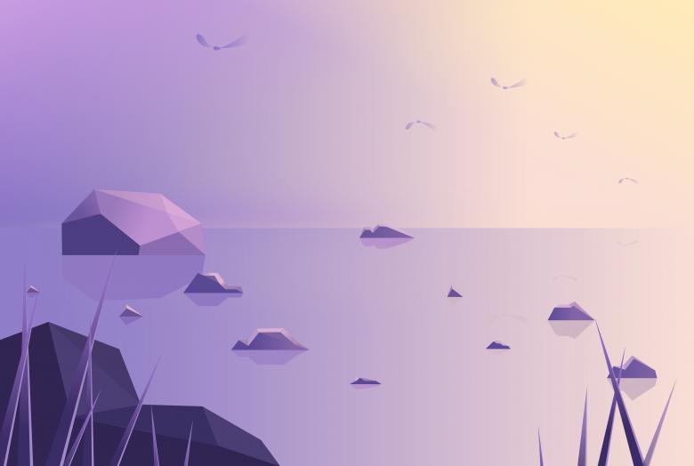 Free stock image of Abstract Landscape - Abstract Wetland created by Jack Moreh