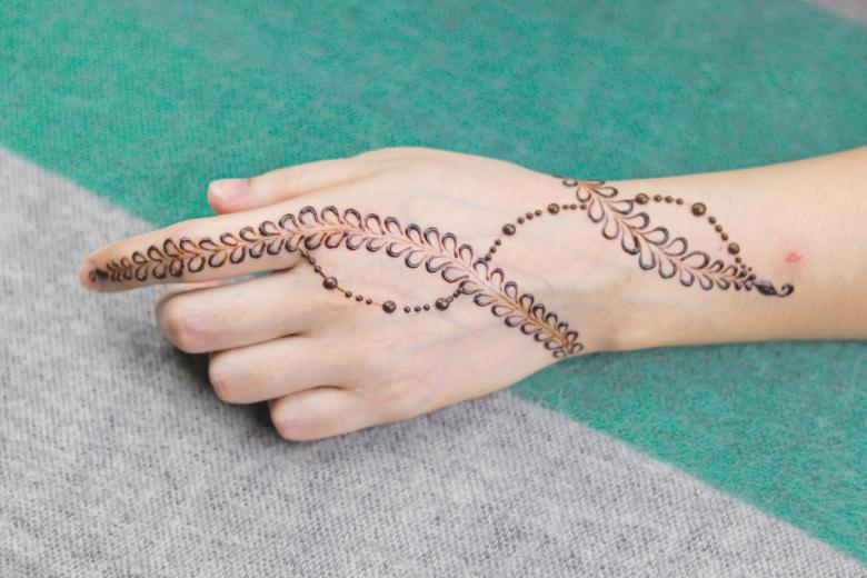 Free stock image of Mehndi henna design created by Mehndi Training Center
