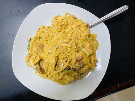 Cheese Kottu from Sri Lanka  - Free Stock Photo