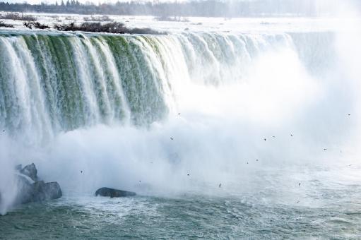View of Large Waterfall - Free Stock Photo