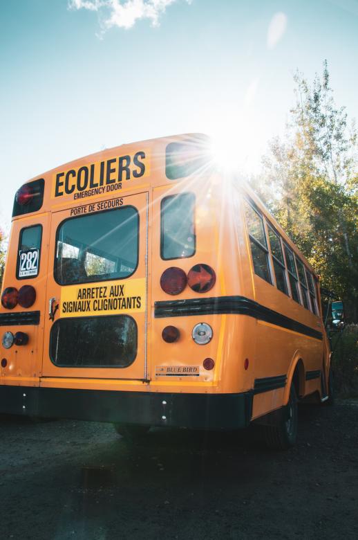 Free stock image of Back of School Bus created by Quentin Lagadic