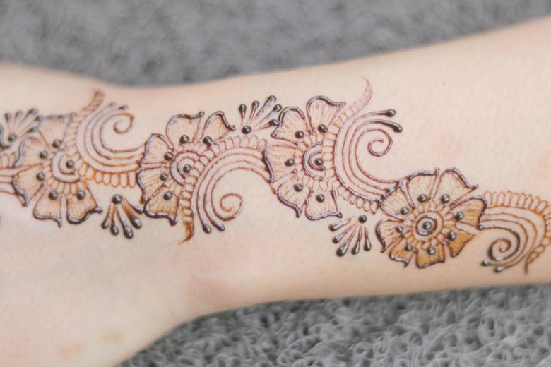 Free stock image of Mehndi Design Up Close created by Mehndi Training Center