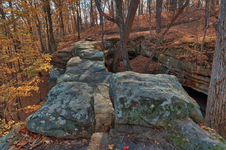 Free stock image of Autumn Sewanee Bridge Path created by Nicolas Raymond