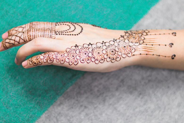 Free stock image of Traditional Indian Mehndi Design created by Mehndi Training Center