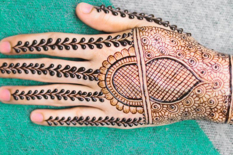 Free stock image of Black Mehndi Henna Tattoo created by Mehndi Training Center