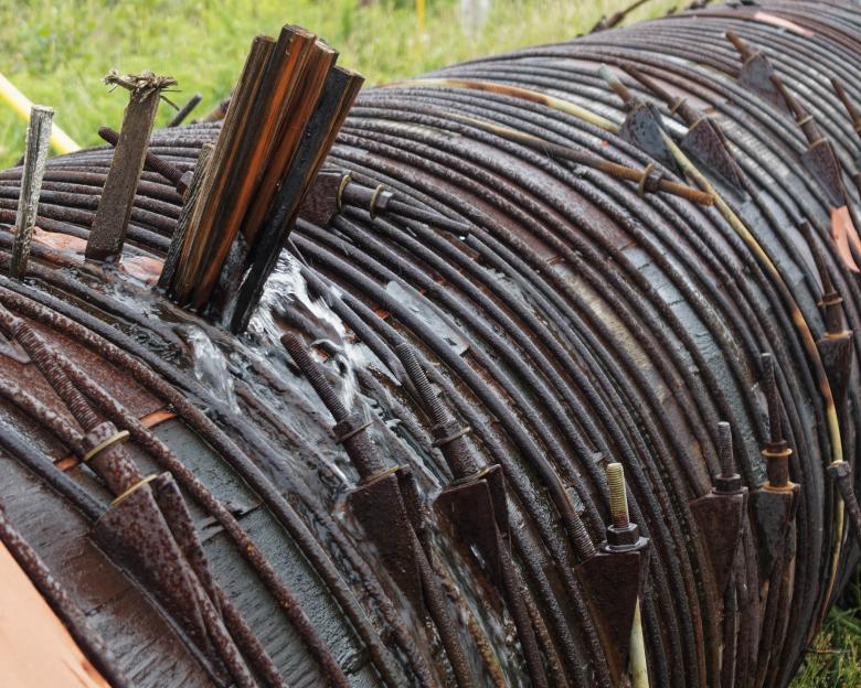 Free stock image of Old wooden water pipe created by Geoffrey Whiteway