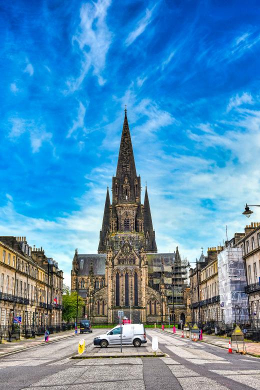 Free stock image of Old Church in Edinburgh created by Abhishek Banik