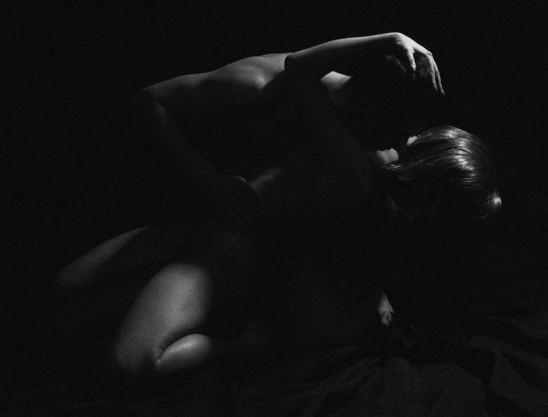 Free stock image of Couple Bodies - Low Key Monochrome created by Alexander Krivitskiy