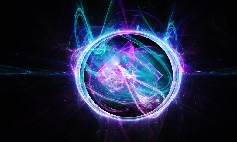 Free stock image of Purple Orb Abstract Fractal Background created by Astronomiseme Graphics