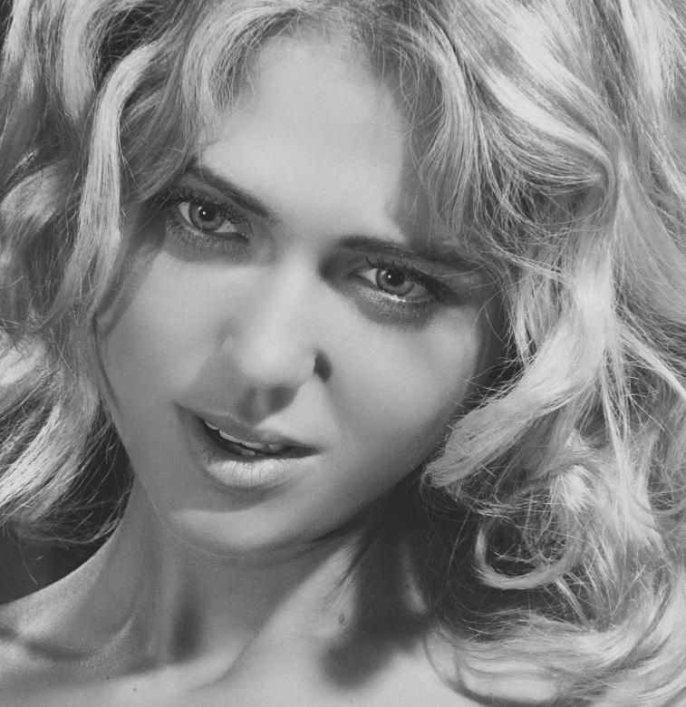Free stock image of Blond Female Model - Monochrome Portrait created by Alexander Krivitskiy