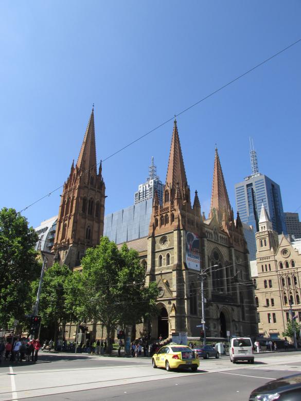Free stock image of St. Paul's Cathedral Melbourne created by Michiru Maeda