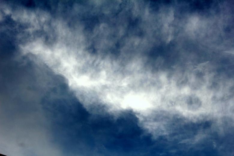 Free stock image of Beautiful cloudy sky during storm created by Moon  Bhuyan
