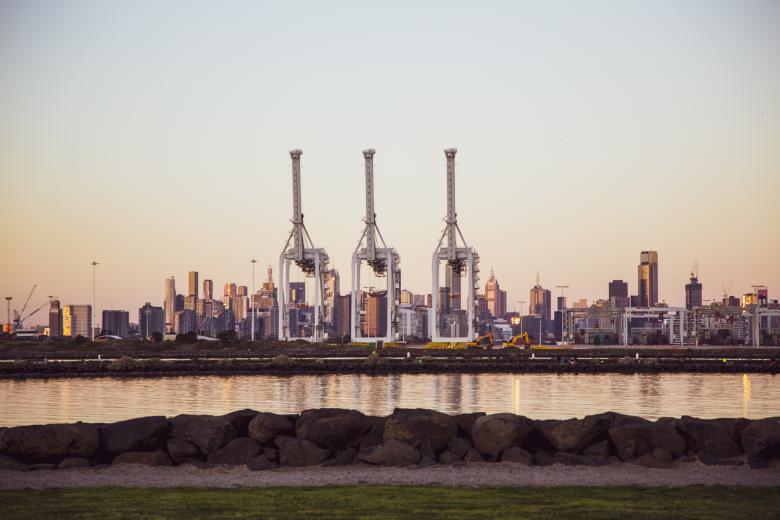Free stock image of Williamstown Skyline created by Michiru Maeda