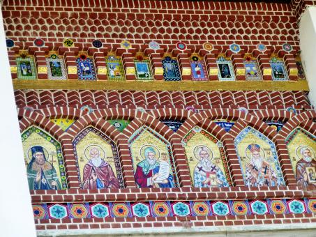 Free Stock Photo of Romanian Church Fresco