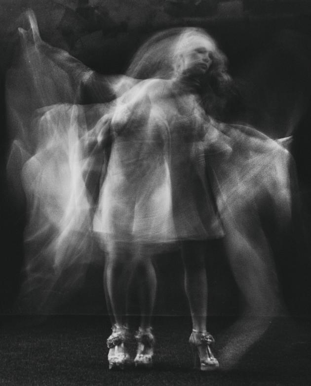 Free stock image of Female Dancer - Multiple Exposure - Black and White created by Alexander Krivitskiy