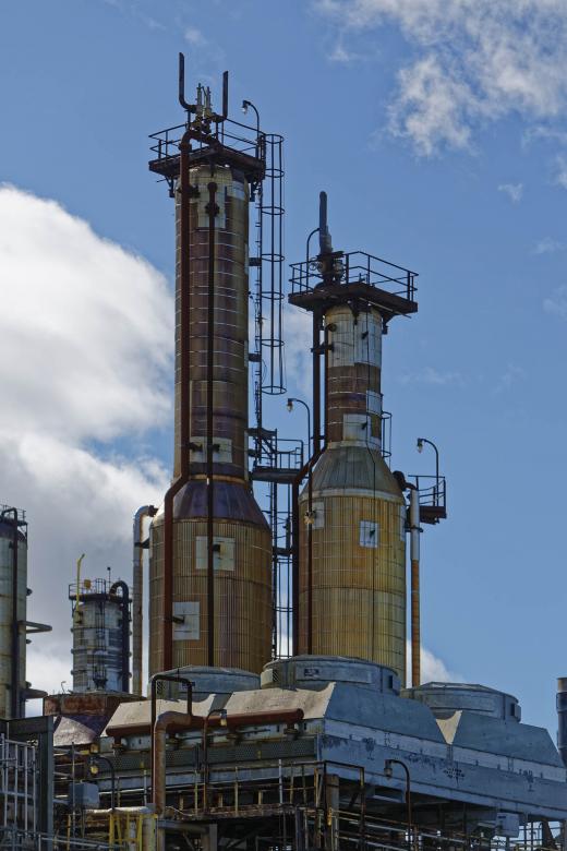 Free stock image of Two industrial towers created by Geoffrey Whiteway