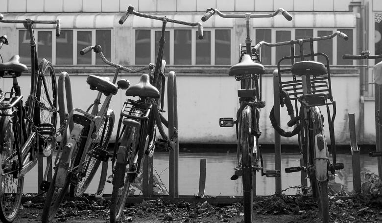 Free stock image of Vintage Bikes in Amsterdam created by Hans Zeilstra