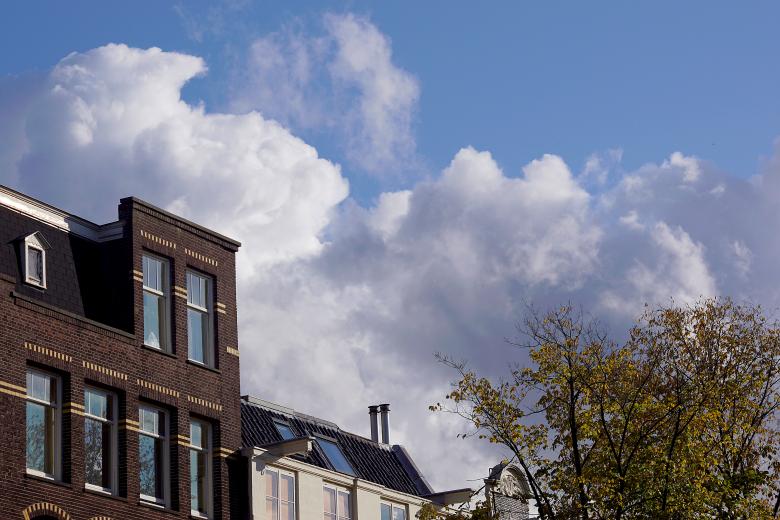 Free stock image of Clouds above the city created by Hans Zeilstra