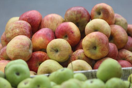 Red Apples at the Market